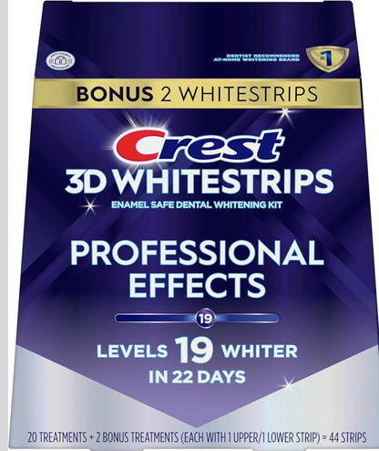 3-D WHITESTRIPS PROFESSIONAL EFFECTS- TEETH WHITENING KIT