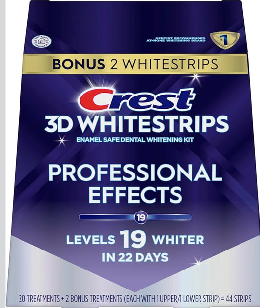 3-D WHITESTRIPS PROFESSIONAL EFFECTS- TEETH WHITENING KIT