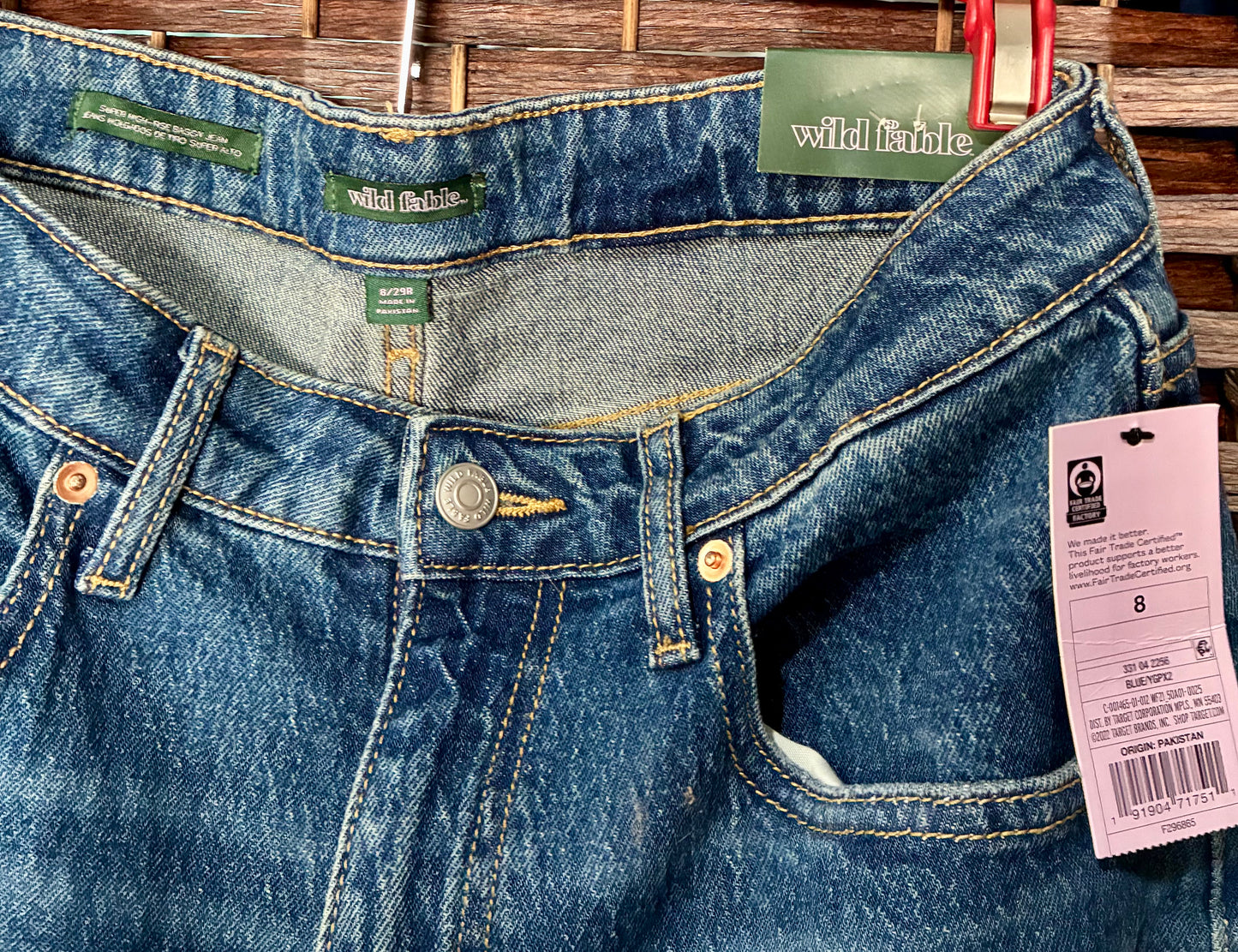 Wild Fable Baggy Jeans  SZ 8