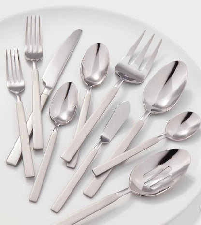 THRESHOLD  NEWFANE 45 PC FLATWARE SET