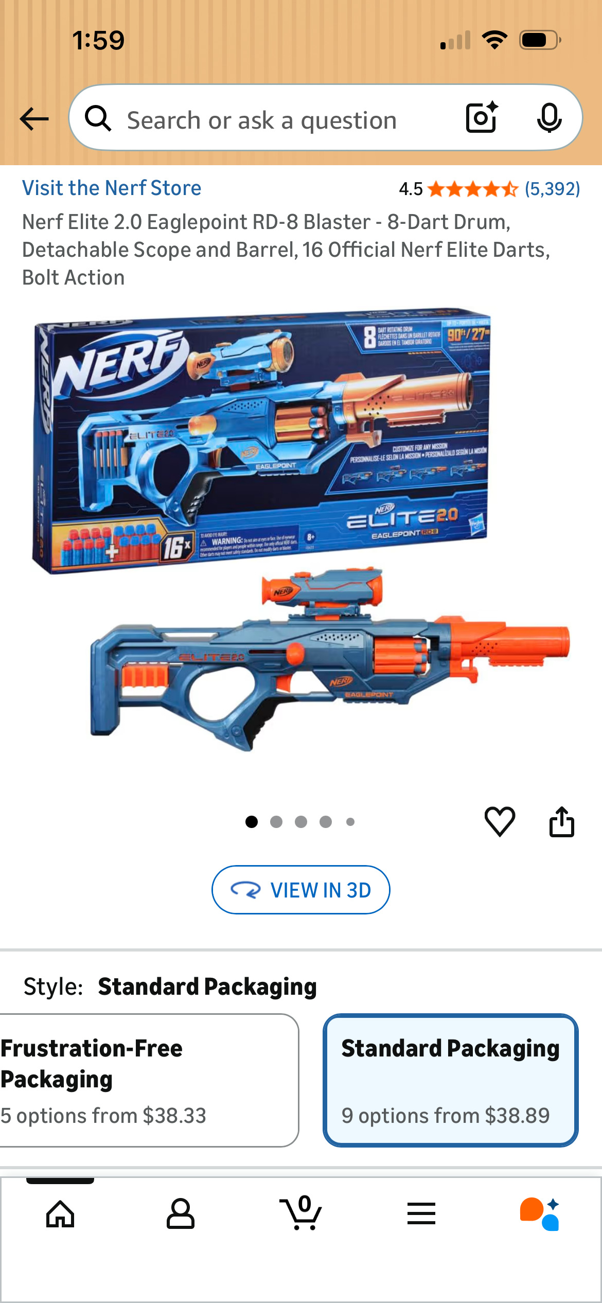NERF ELITE 2.0 EAGLEPOINT