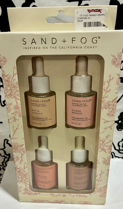 SAND @ FOG FRAGRANCE OIL DROPPER SET