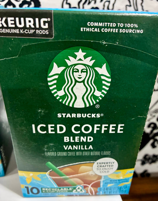 STARBUCKS ICED COFFEE SIGNATURE BLEND 10 PK - K CUPS