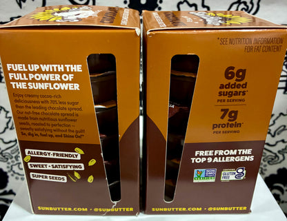 SUN BUTTER (sunflower seed) ON THE GO- CHOCOLATE 6 pk