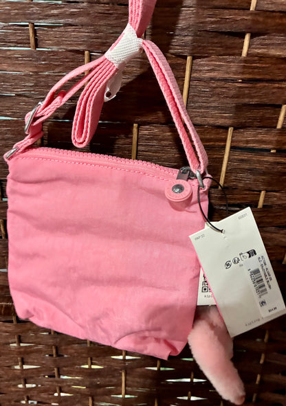 Kipling Alvar XS Mini Crossbody Or Shoulder Bag Blush Color NWT