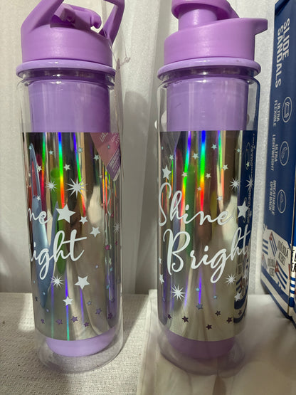 PURPLE 16oz WATER BOTTLE
