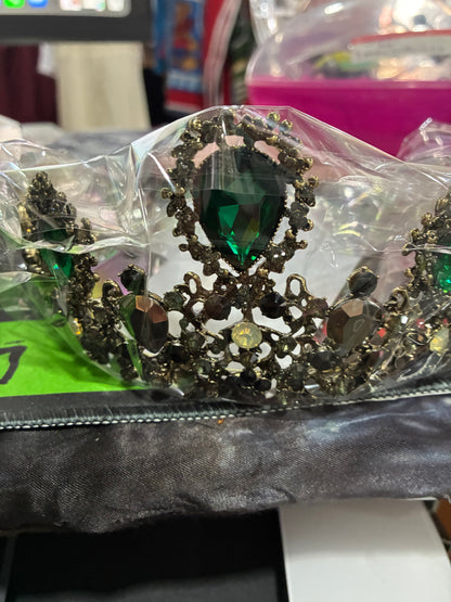GREEN TIARA CROWN