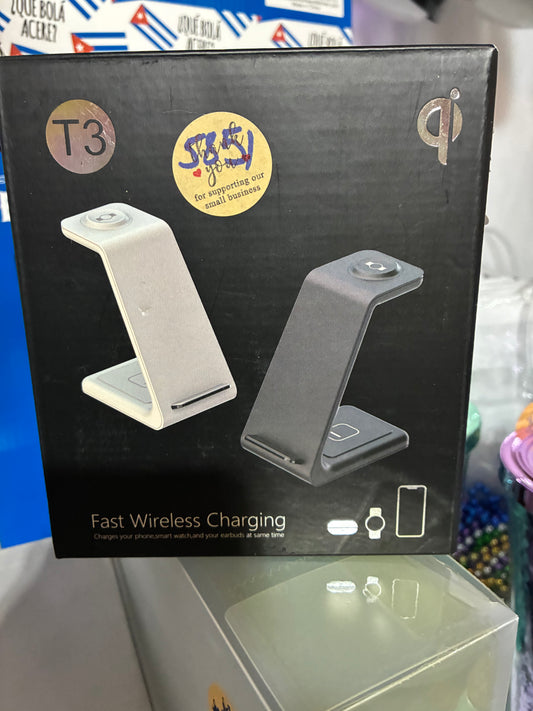 3 in 1 black CHARGING BLOCK