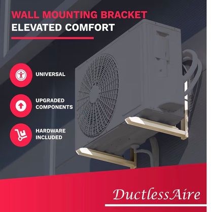 DUCTLESS AIR CONDITIONER  OUTDOOR WALL BRACKET FOR WINDOW MOUNT