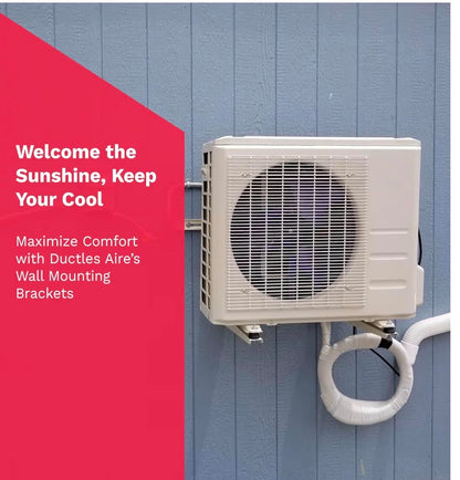 DUCTLESS AIR CONDITIONER  OUTDOOR WALL BRACKET FOR WINDOW MOUNT