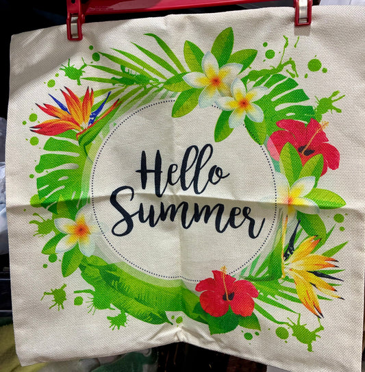 ZIPPERED PILLOW COVERS 18 x 18