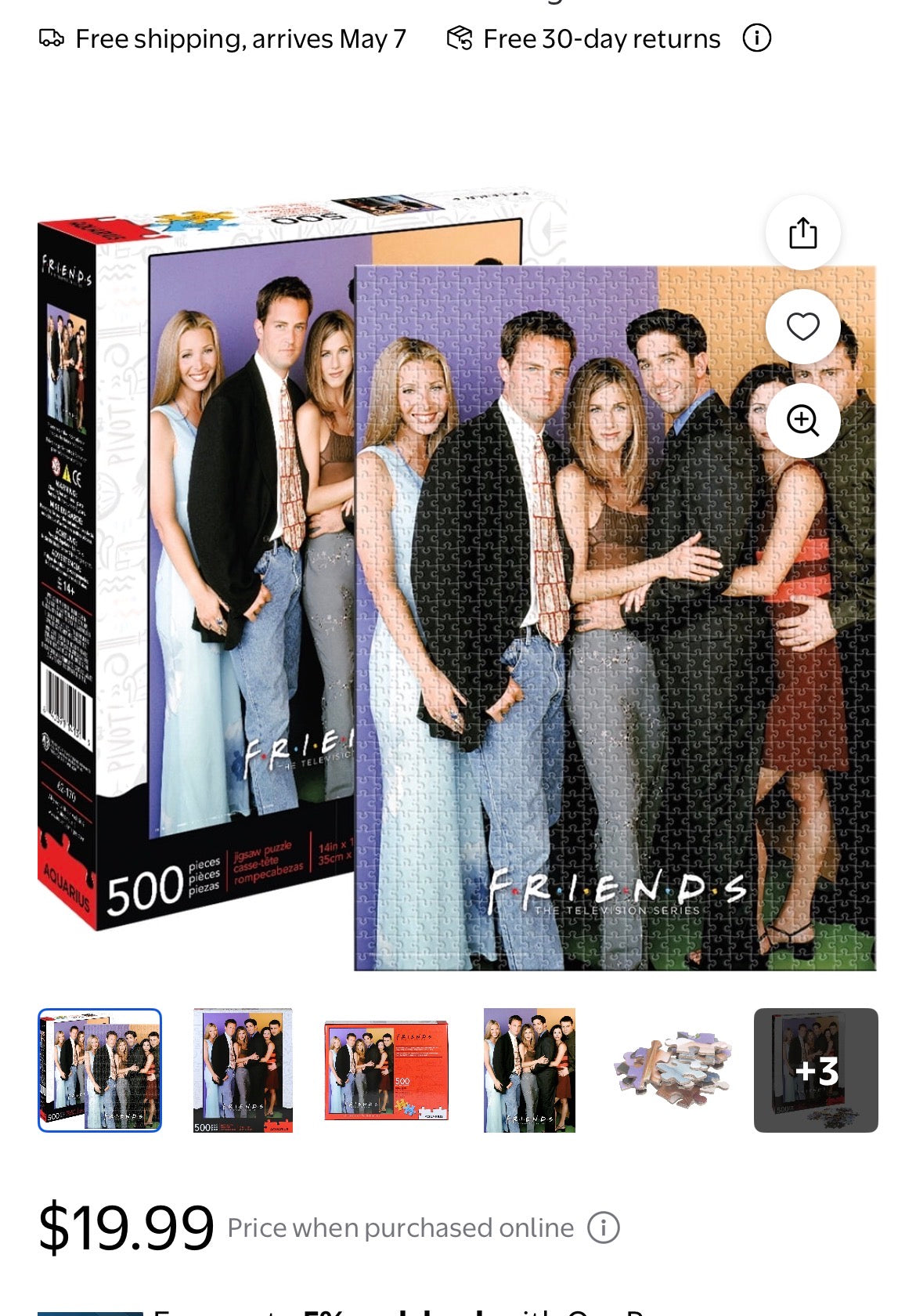 FRIENDS 500 PC PUZZLE
