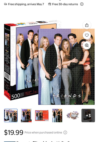 FRIENDS 500 PC PUZZLE