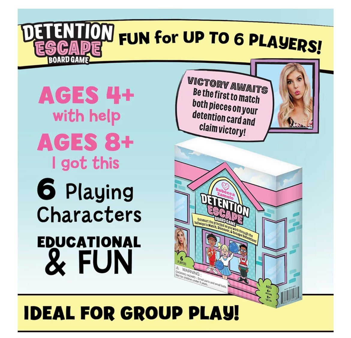 DETENTION ESCAPE BOARD GAME