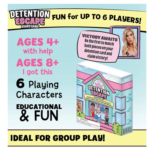 DETENTION ESCAPE BOARD GAME