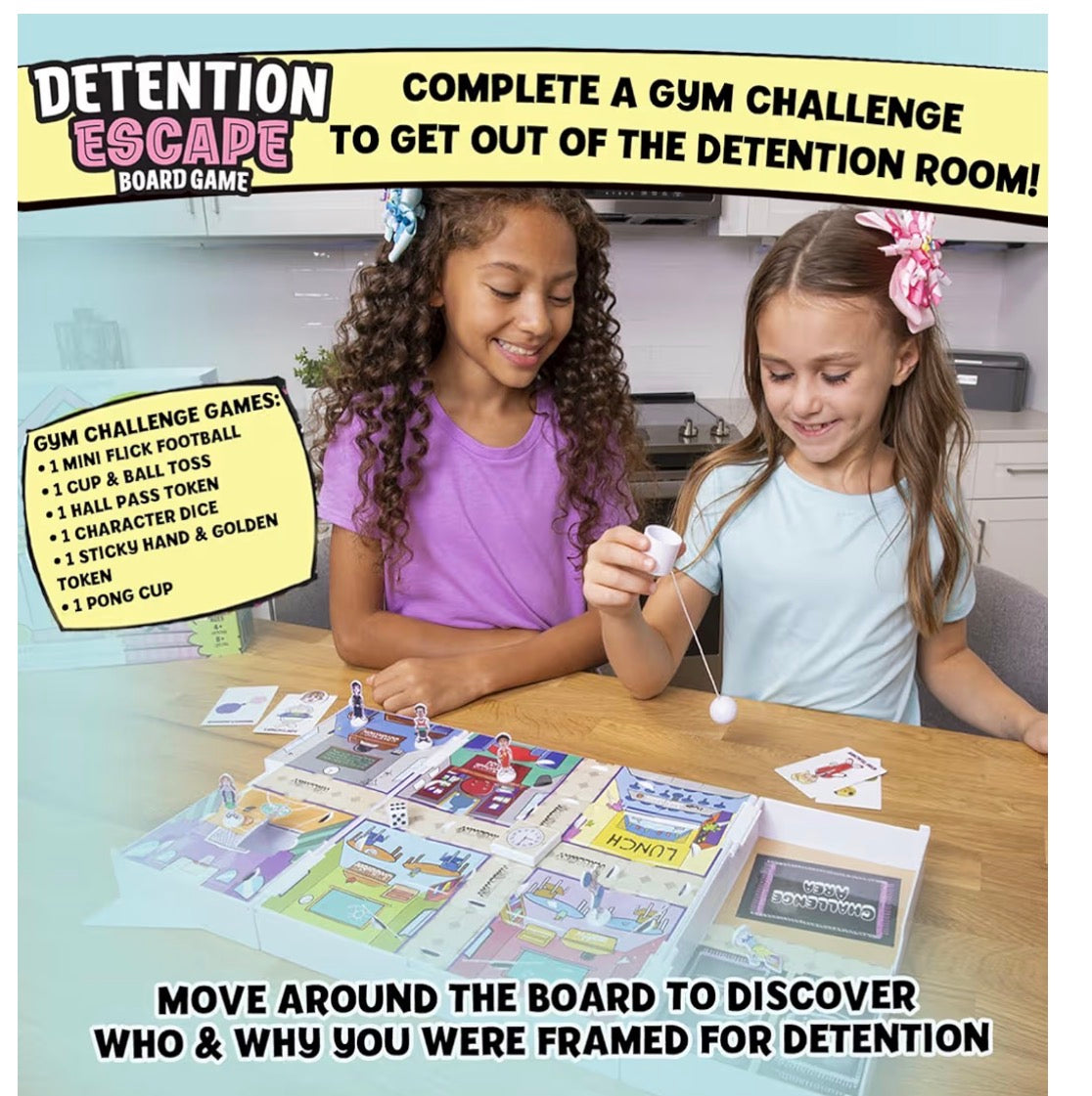 DETENTION ESCAPE BOARD GAME