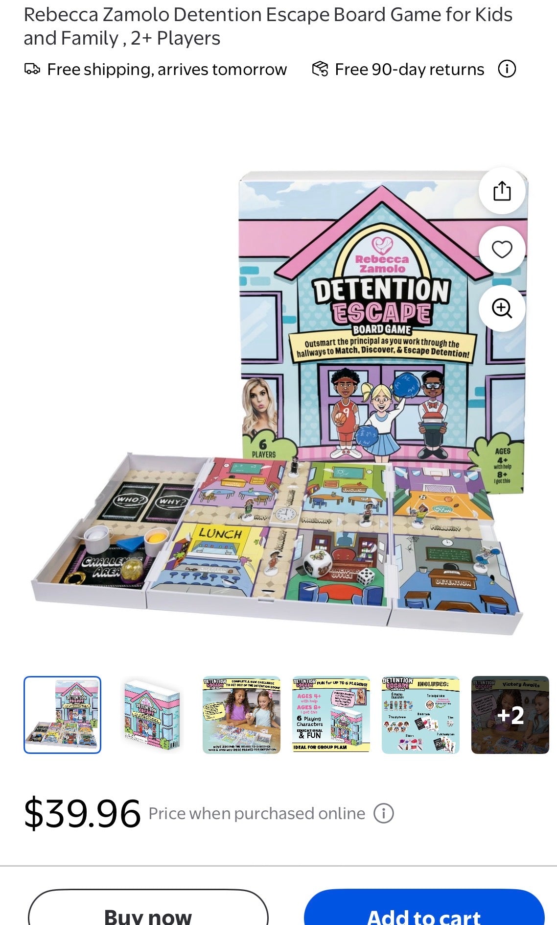 DETENTION ESCAPE BOARD GAME