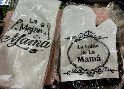 5 PC MAMA KITCHEN TOWEL SET