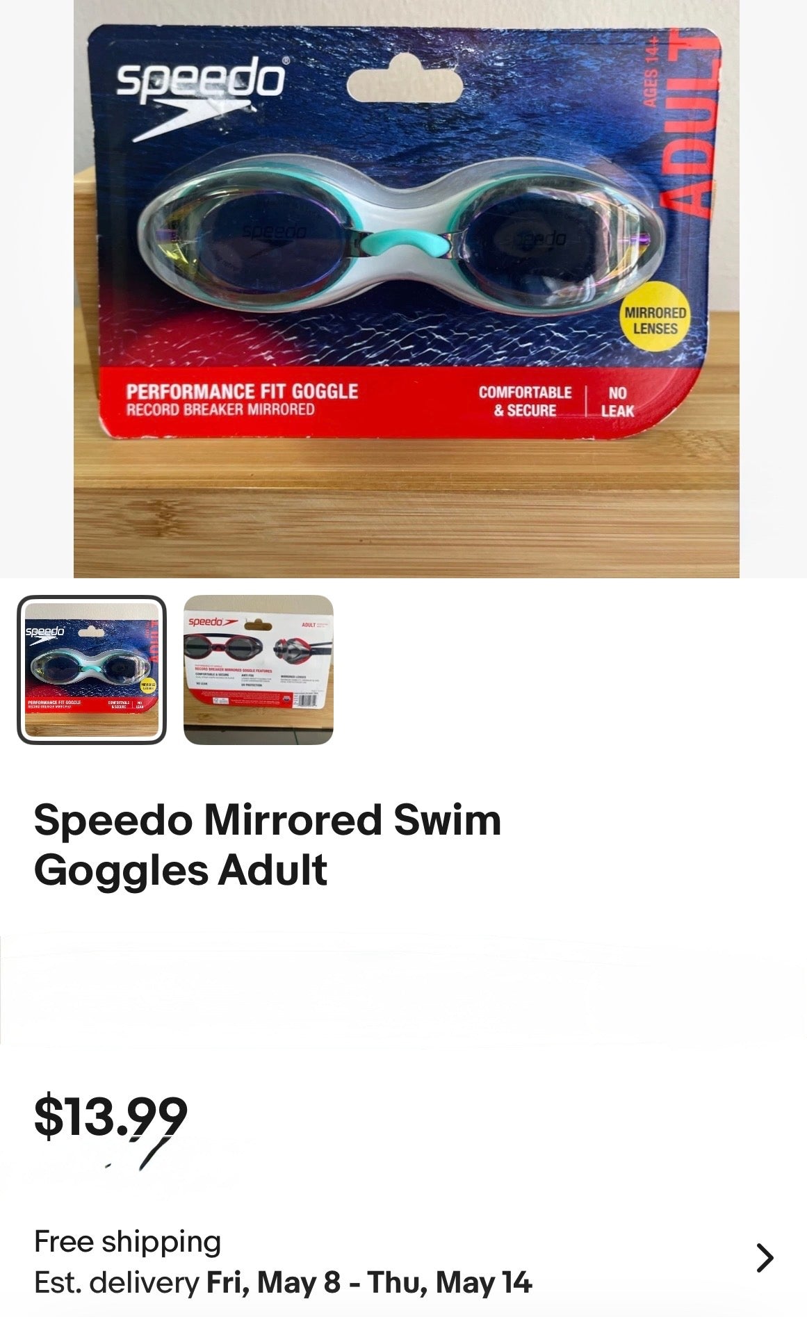 SPEEDO GOOGLES