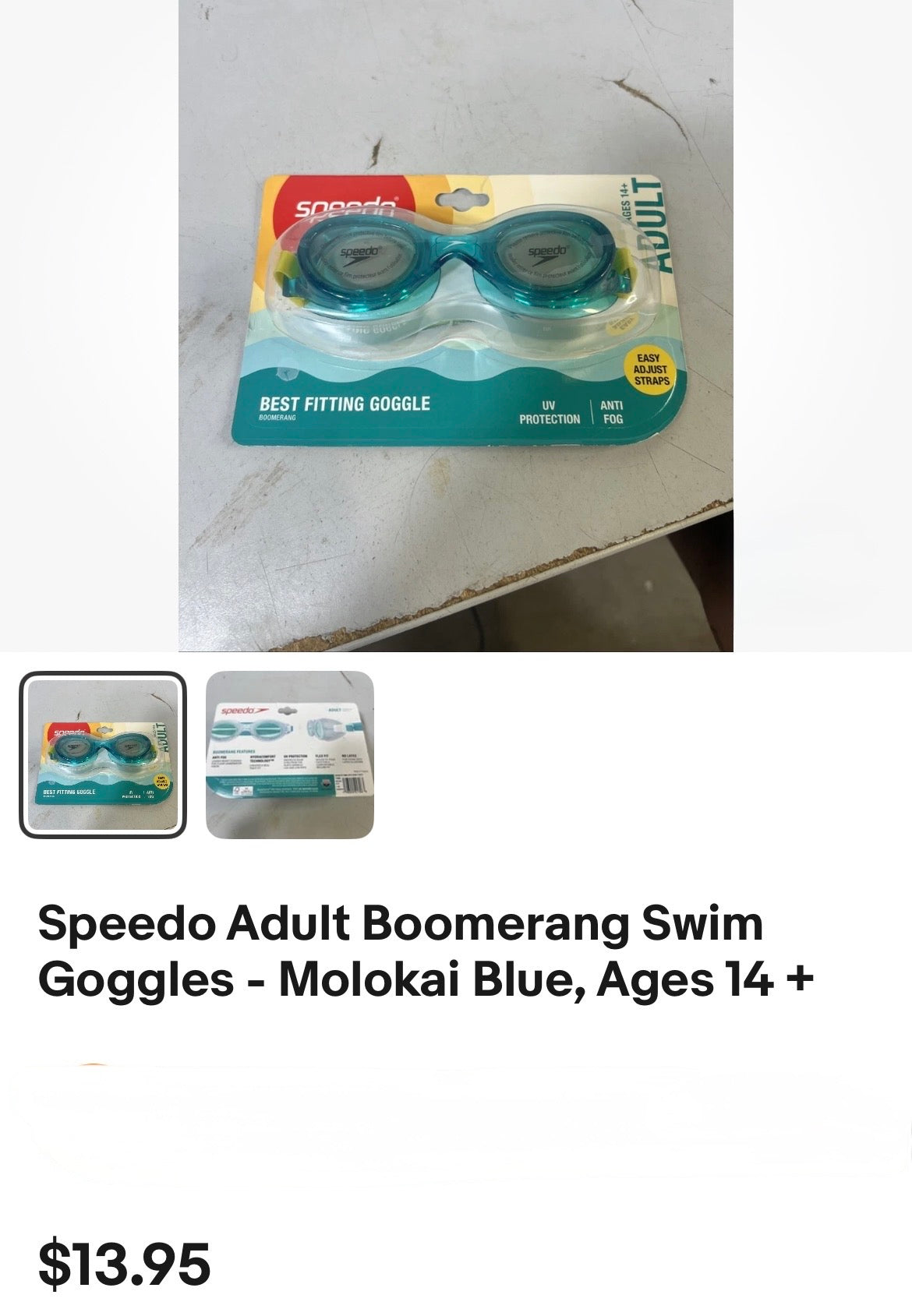 SPEEDO GOOGLES