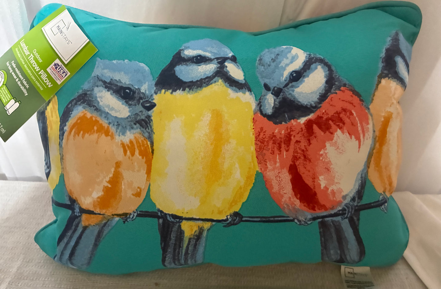 OUTDOOR REVERSIBLE THROW PILLOWS