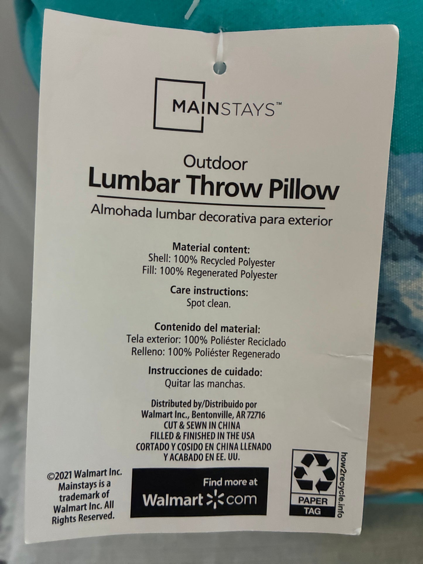 OUTDOOR REVERSIBLE THROW PILLOWS