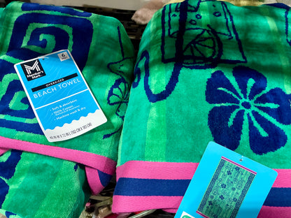 6 FT  BEACH TOWEL