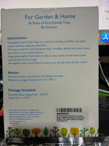 Fruit Fly Sticky Traps