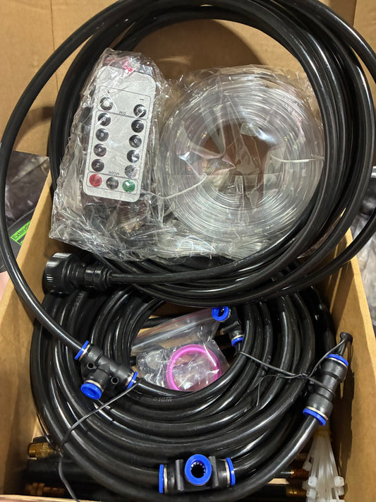 LED Light Strip and Pool Sprinkler