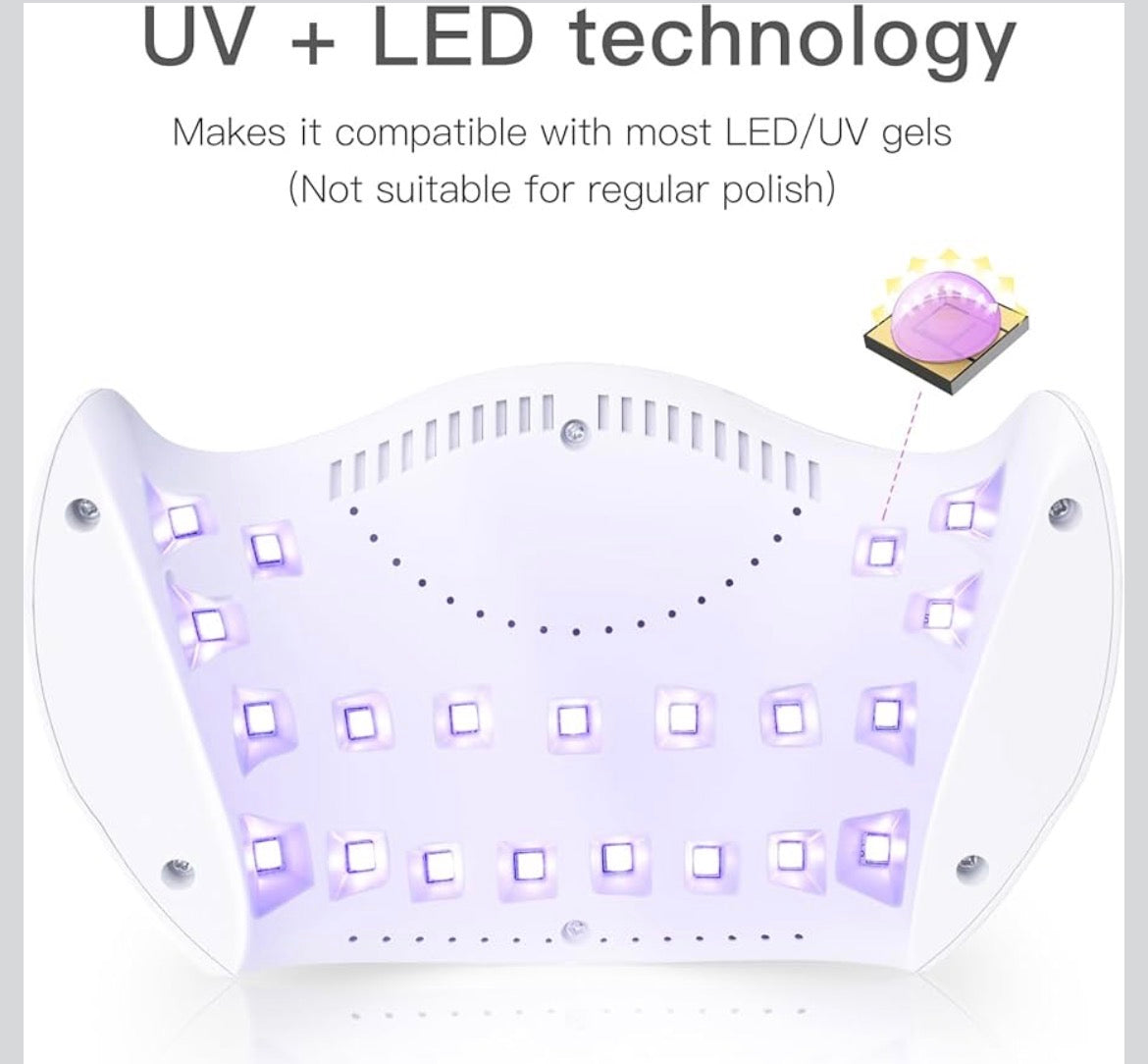 L.K.E. LED NAIL DRYER LAMP