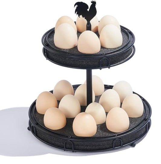 Maulehua Metal  Egg Storage Display Rack