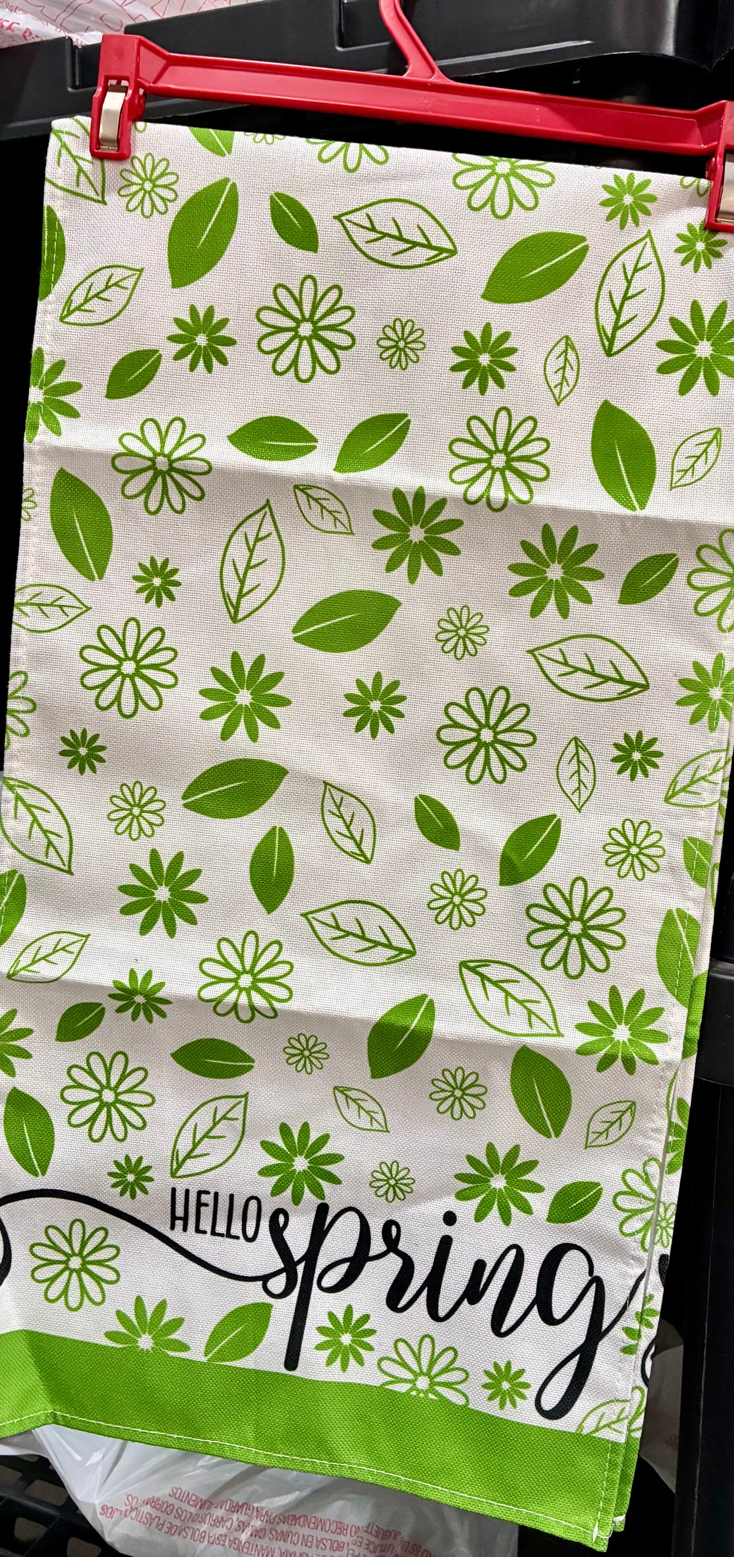 HELLO SPRING TABLE RUNNER