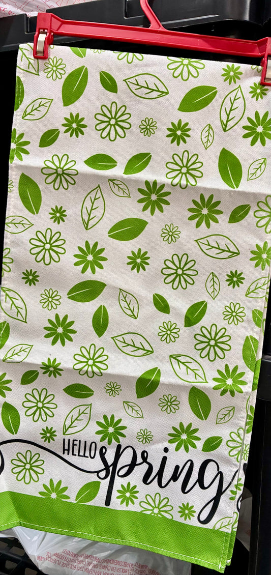 HELLO SPRING TABLE RUNNER