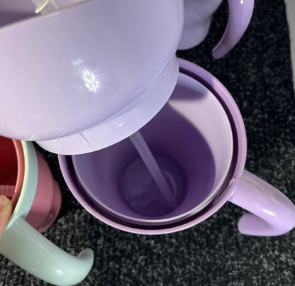 Snack and Drink Tumbler Cup, 2 in 1 Combo Drink Bowl Cup