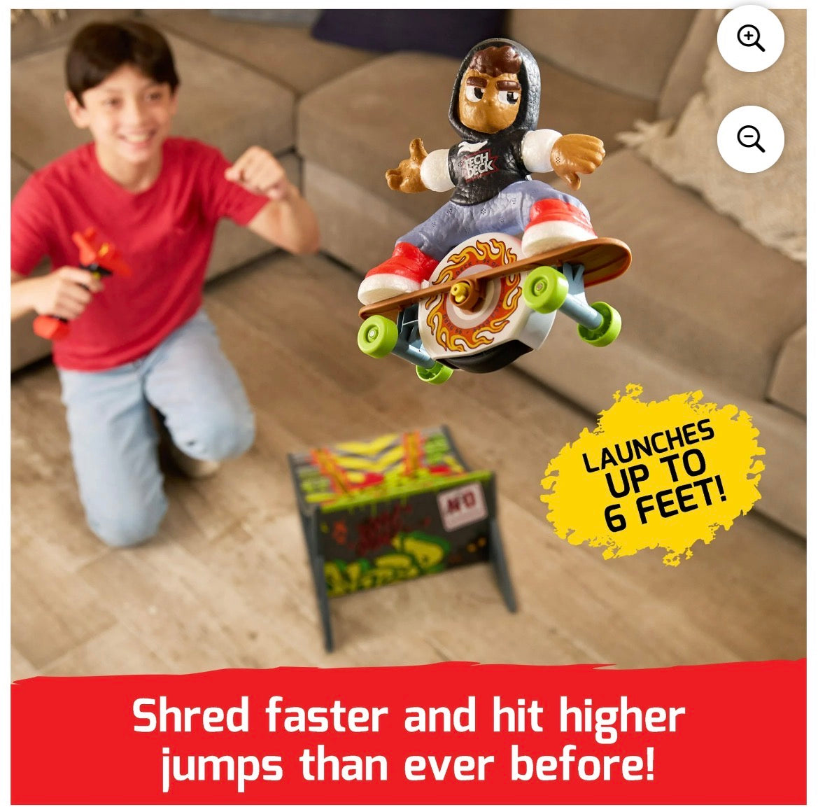 TECH DECK SHRED N BLAST SK8BOARD