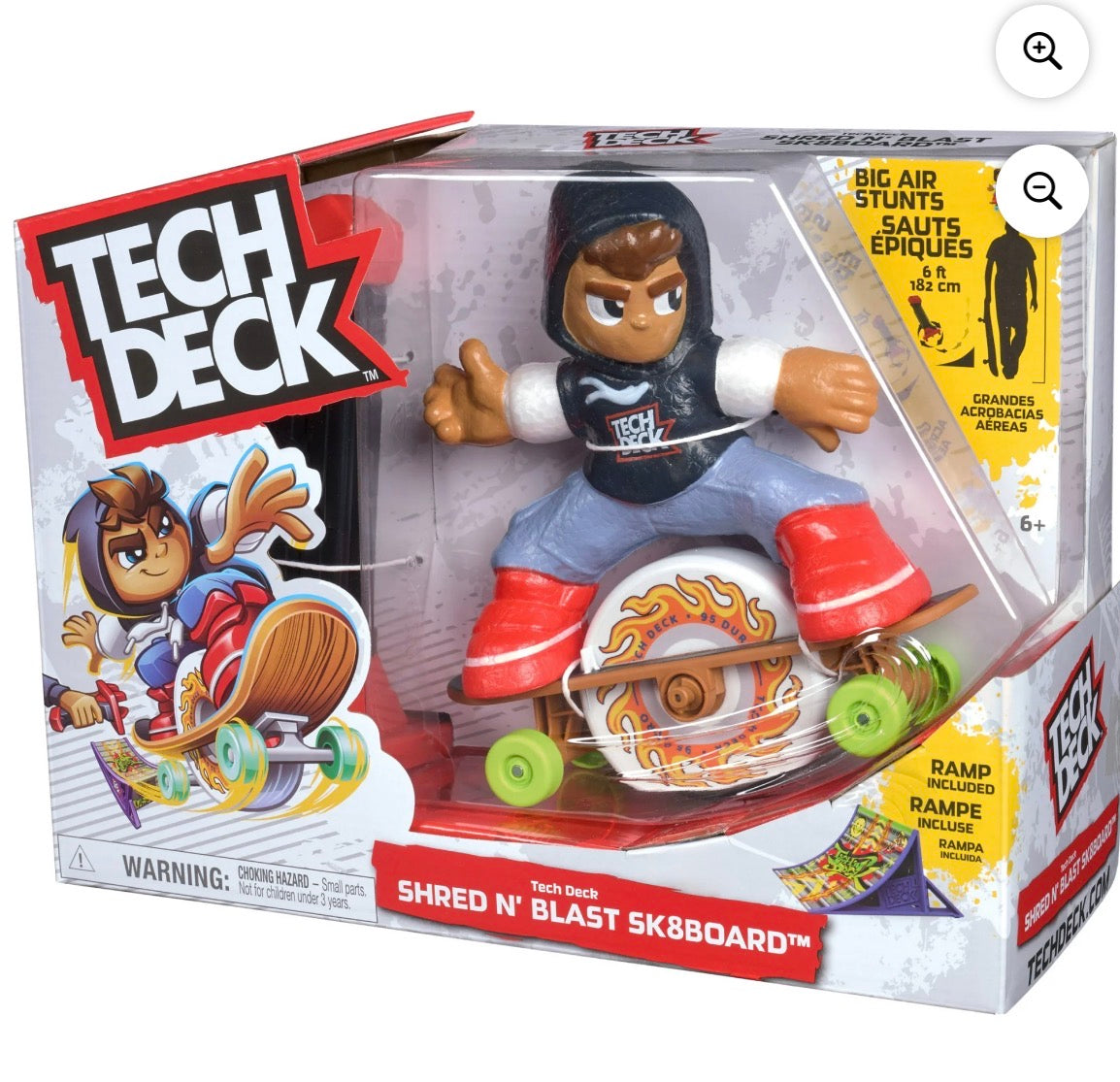 TECH DECK SHRED N BLAST SK8BOARD