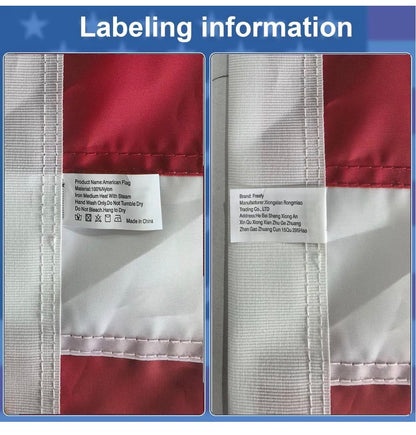 SUPERIOR QUALITY US FLAG OUTDOOR 3x5 SLEEVED-
