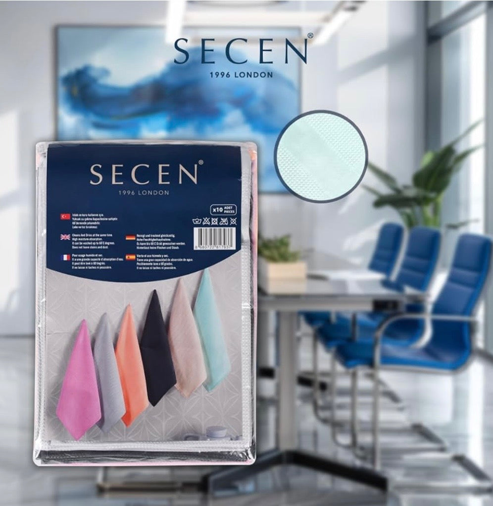 SECEN 10 PC TOWEL SET