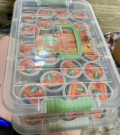STARBUCKS PUMPKIN SPICE CONTAINER OF 22 K-CUPS PODS
