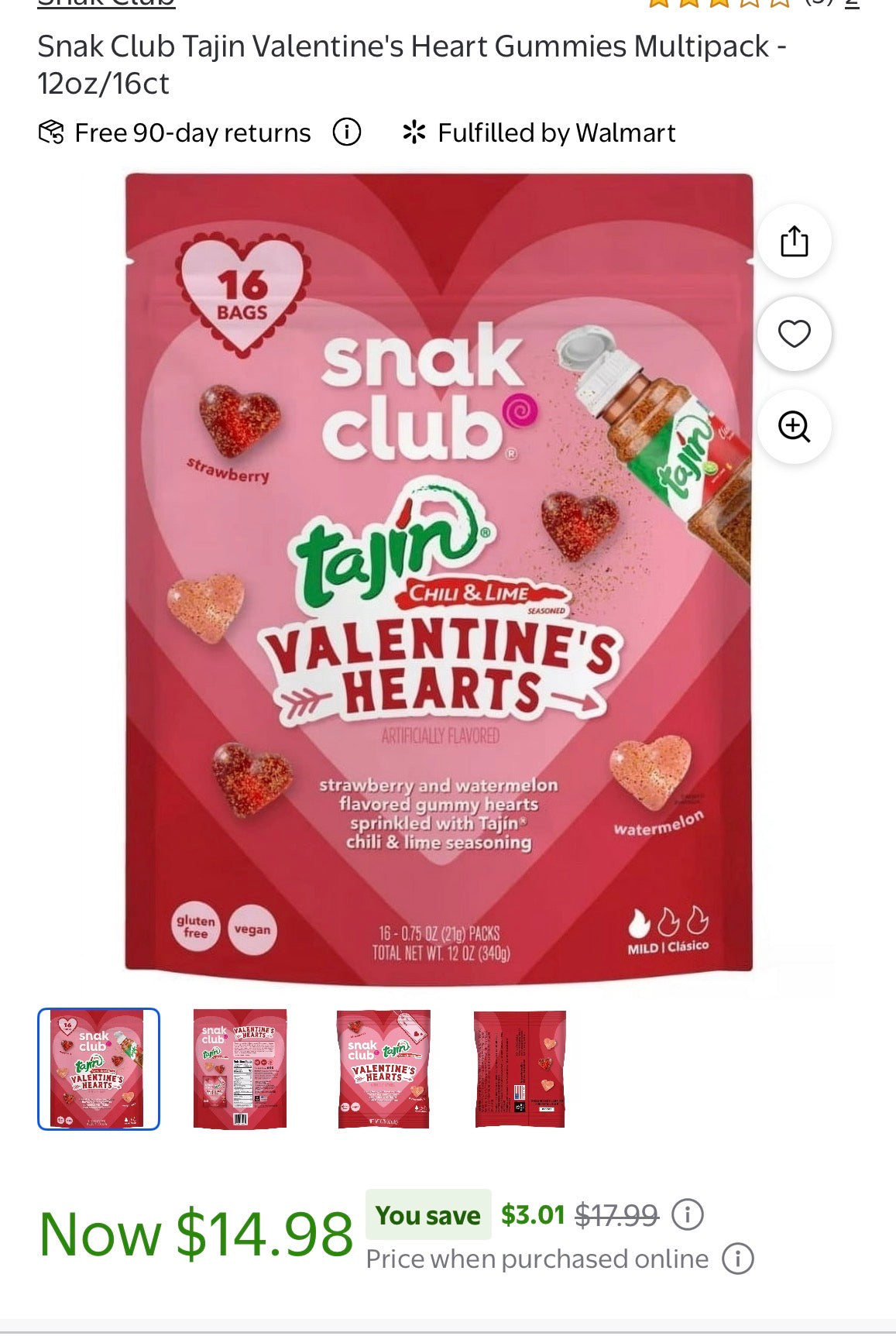 TAJIN CHILI LIME HEARTS MULTI PACK