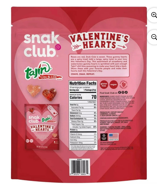 TAJIN CHILI LIME HEARTS MULTI PACK