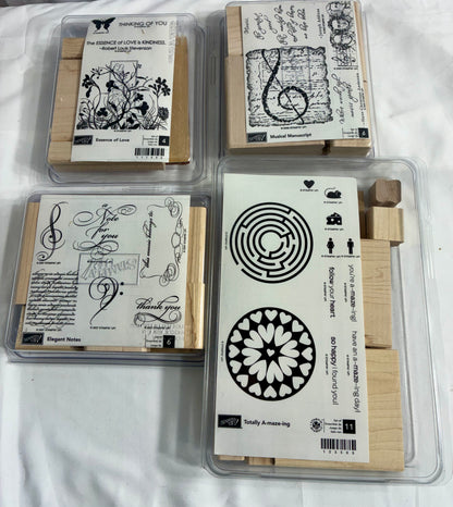 STAMPIN UP STAMP SETS