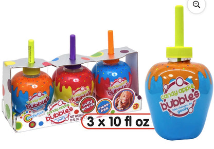 Goofy Foot Designs Candy Apple Bubbles 3-Pack