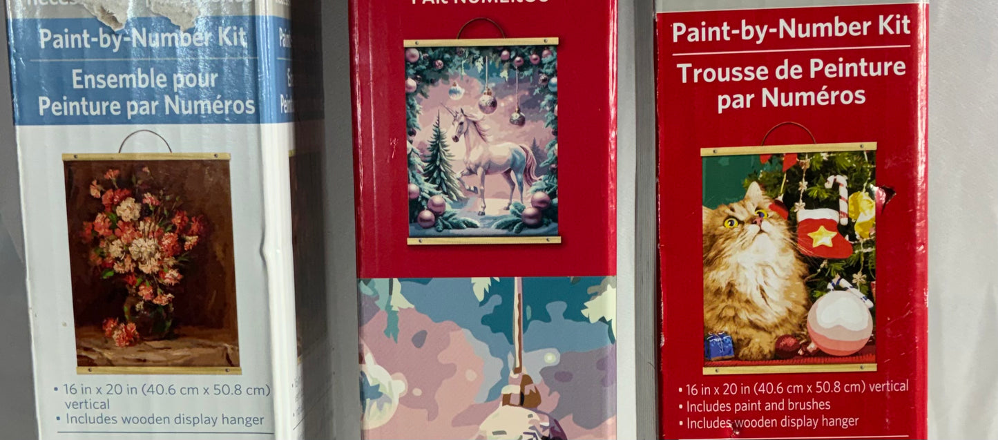 PAINT BY NUMBER KIT