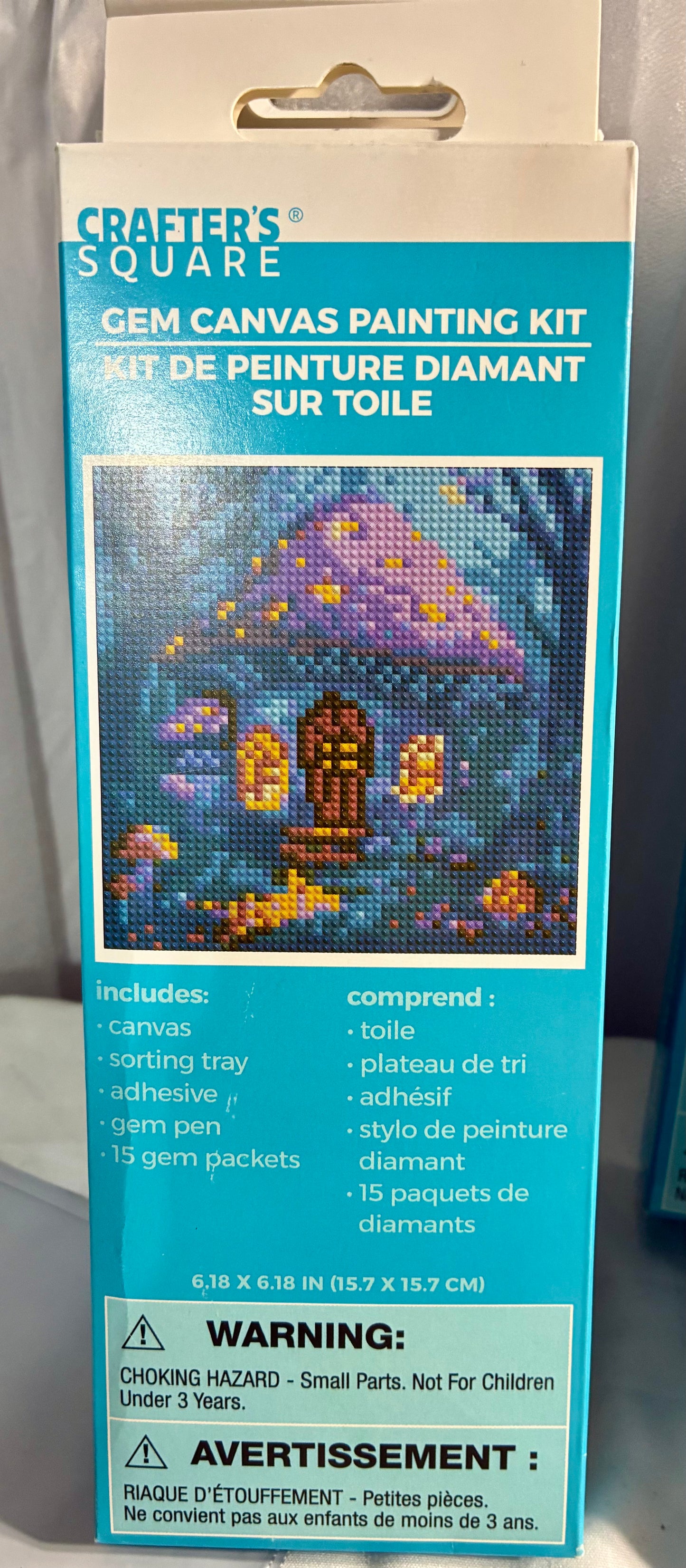 Crafter's Square Gem Canvas Painting Kit