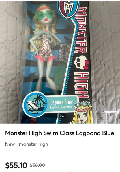 MONSTER HIGH DOLL /CARRY CASE