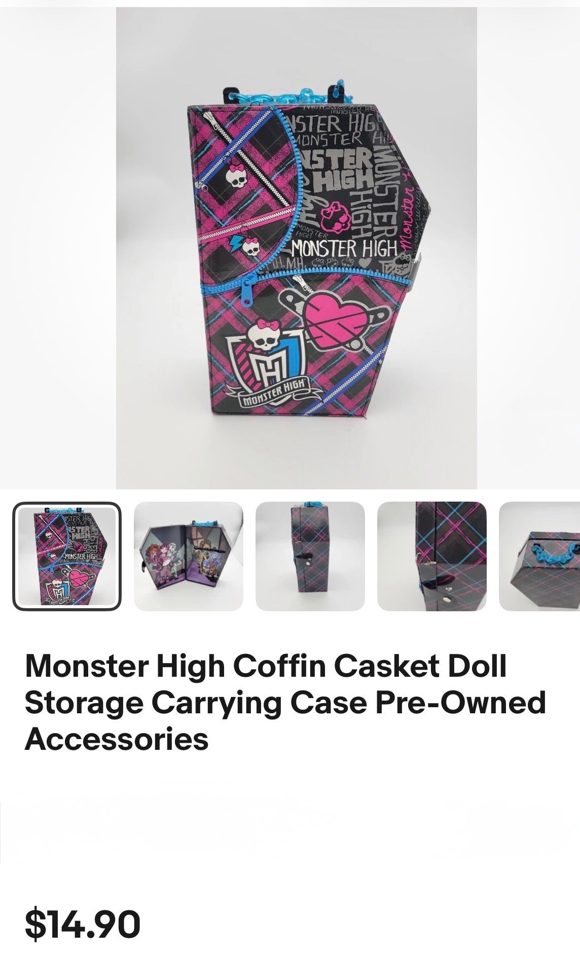 MONSTER HIGH DOLL /CARRY CASE