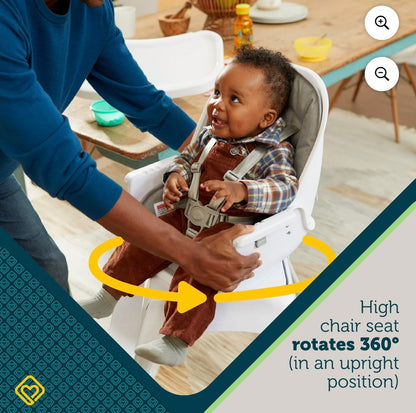 Safety 1st Grow and Go Rotating High Chair,