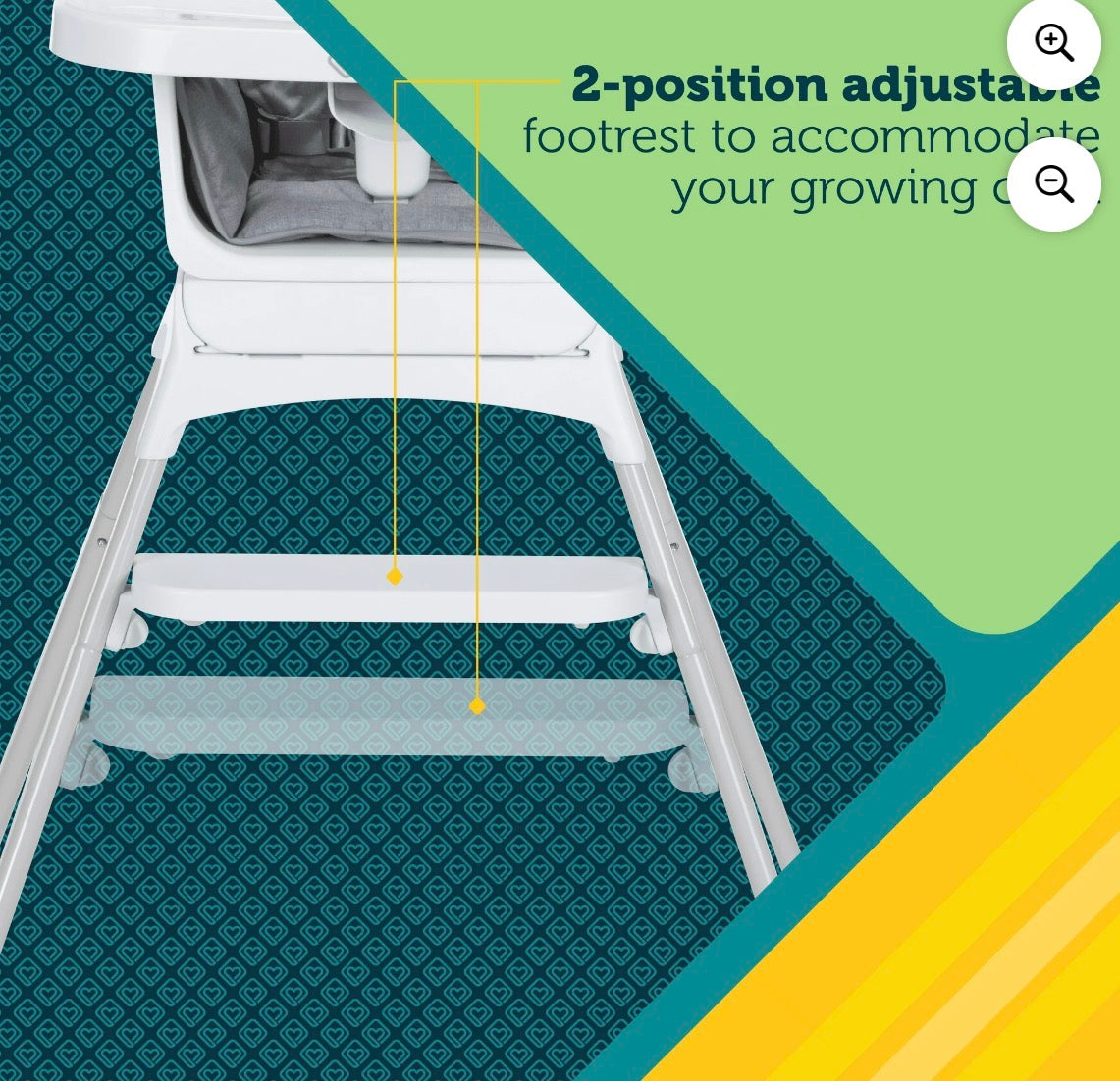 Safety 1st Grow and Go Rotating High Chair,