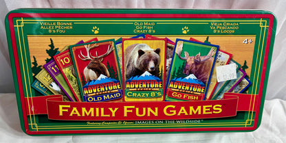 FAMILY FUN CARD GAMES Imagination Adventure Series